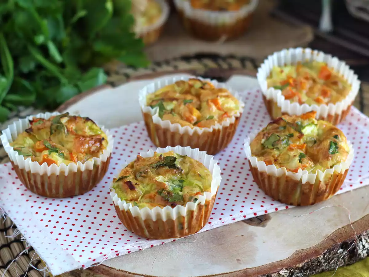Muffins de legumes - foto 4