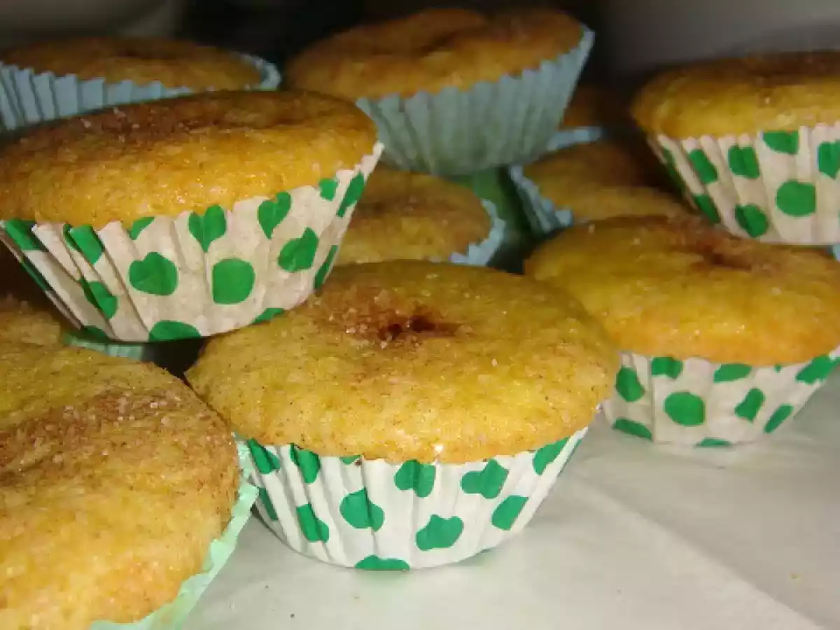 Muffins de Maça e Canela