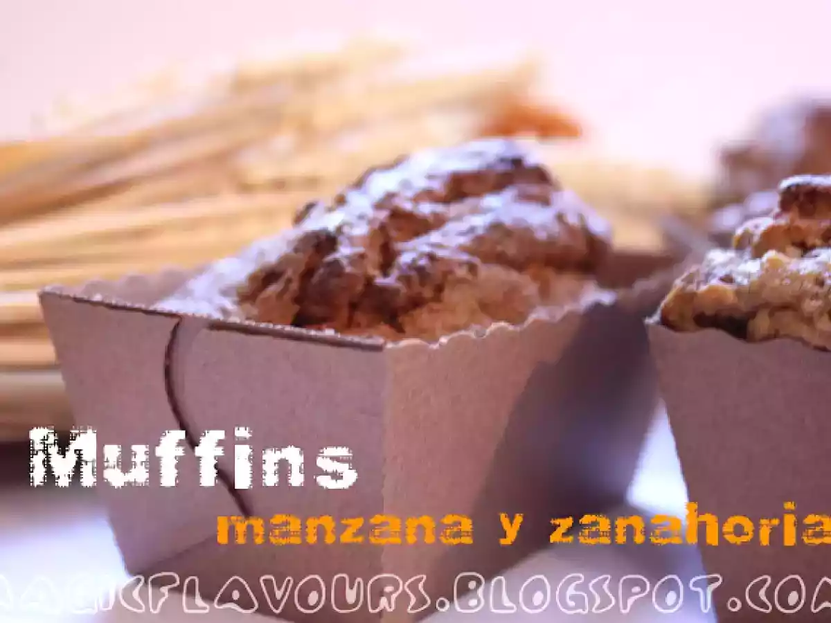 Muffins de maçã e cenoura - foto 4