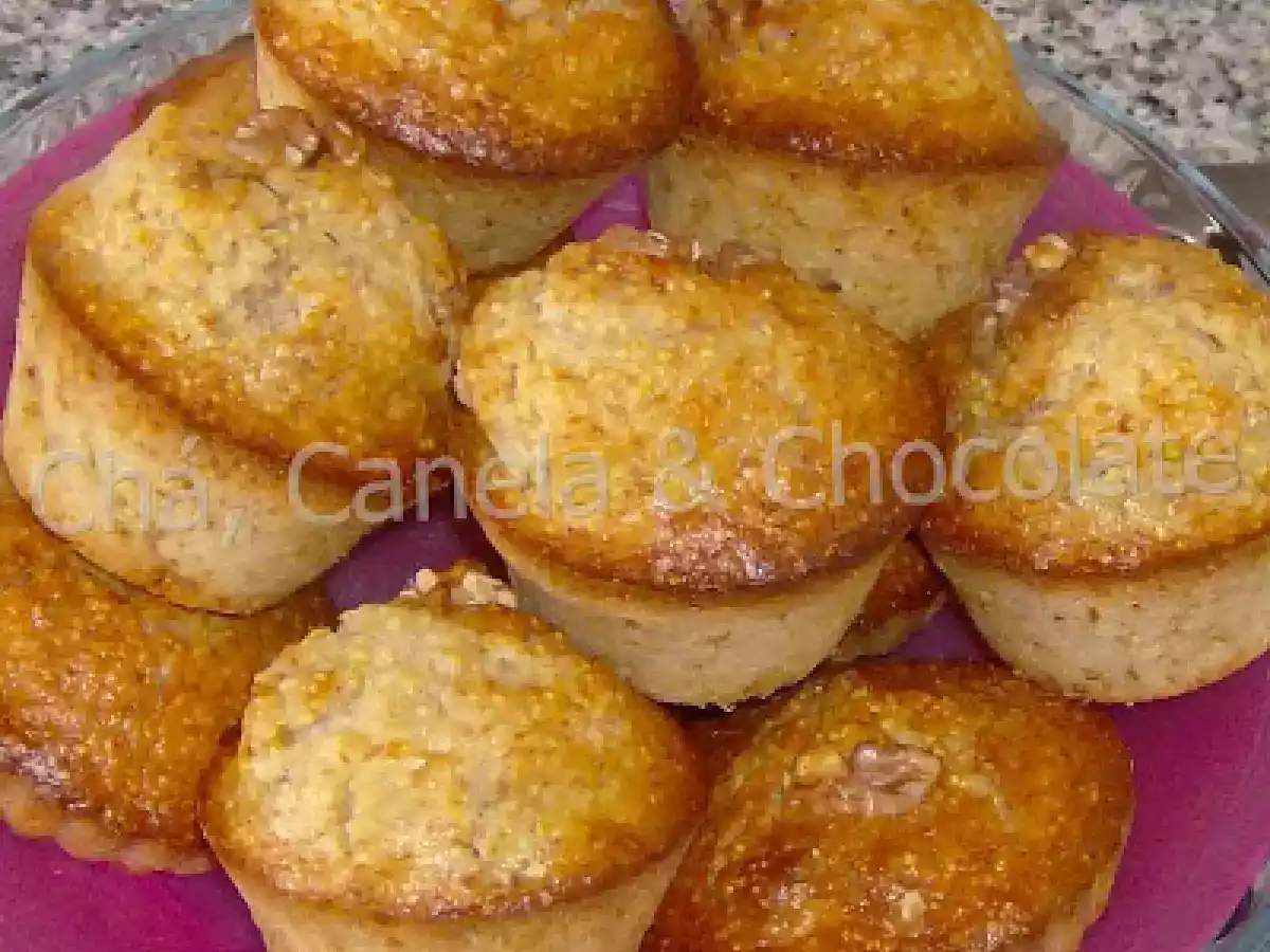 Muffins de Millet, Nozes e Côco