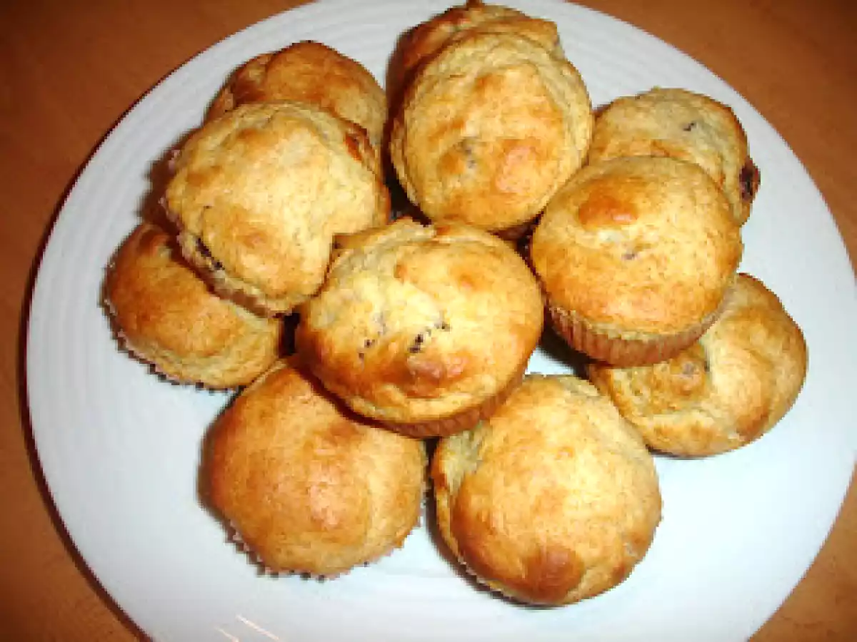 Muffins de Mirtilos (Blueberry Muffins)