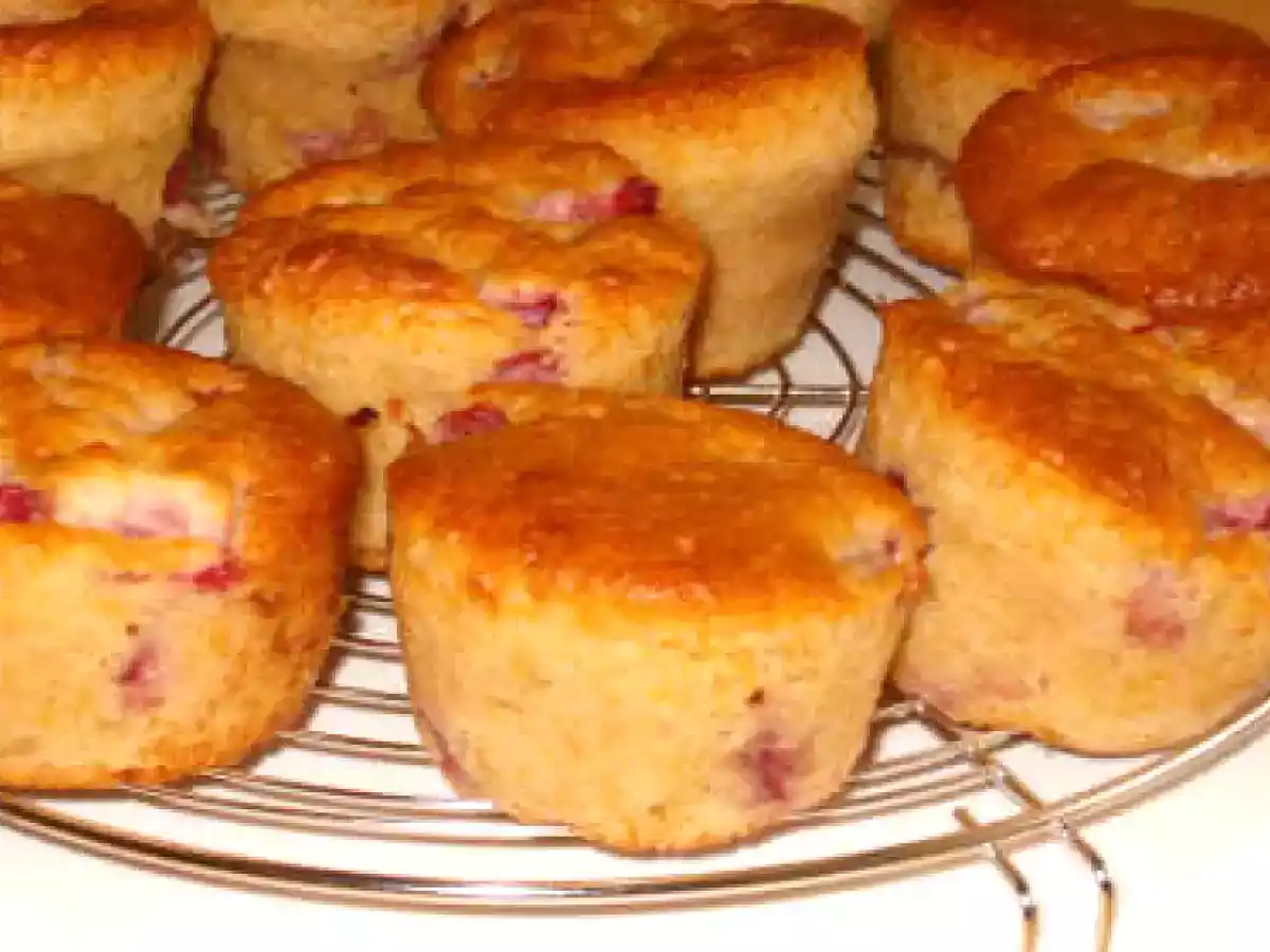 Muffins de morangos