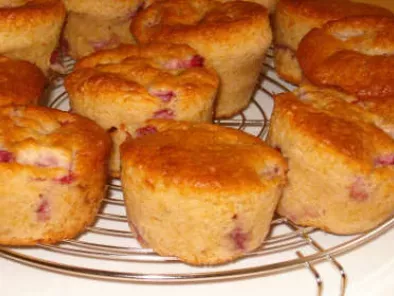 Muffins de morangos