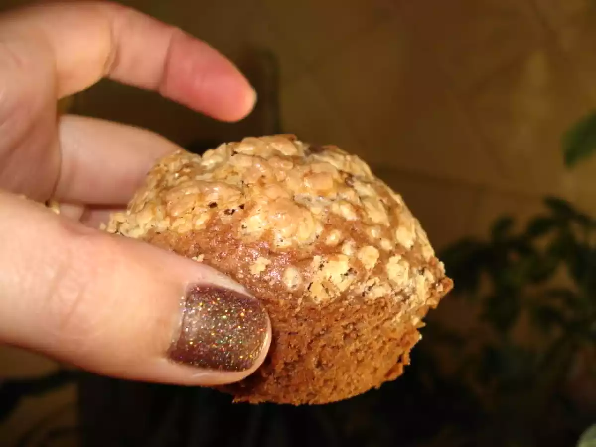 MUFFINS DE NESQUIK COBERTOS DE ESCAMAS DE CHOCOLATE BRANCO... - foto 11