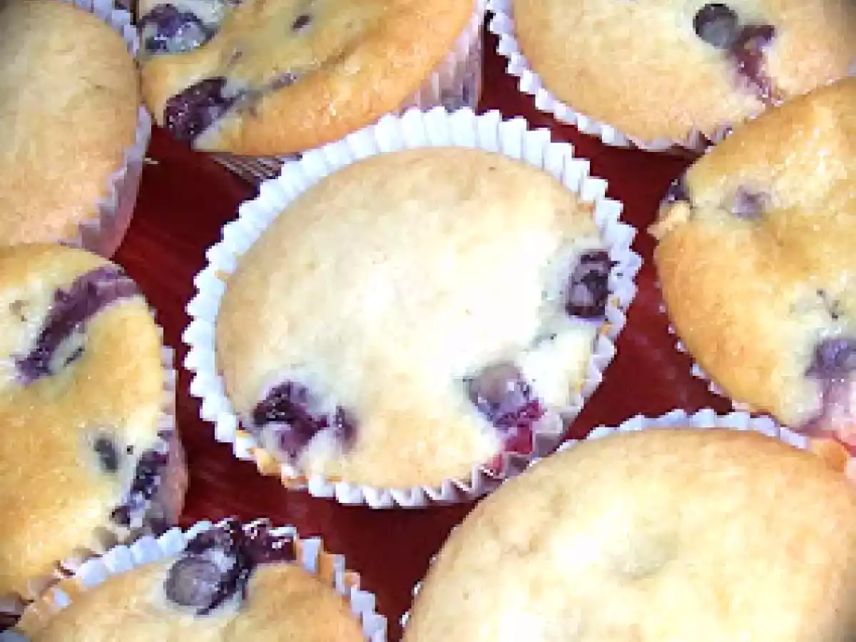 Muffins de Noz e Mirtilo! - foto 2