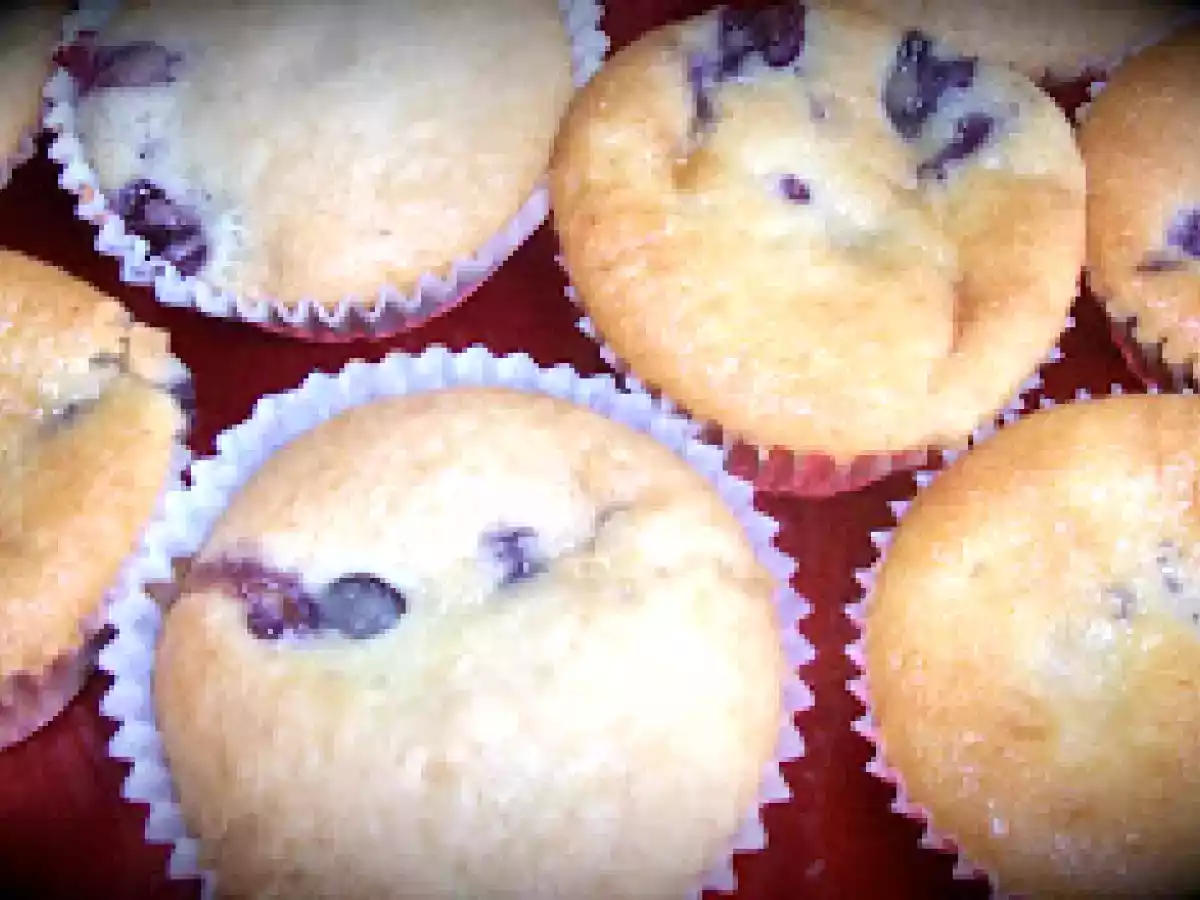 Muffins de Noz e Mirtilo! - foto 3