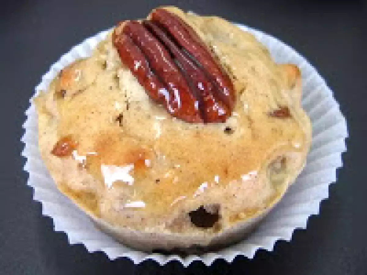 Muffins de Nozes Pecan e Pêra - foto 2