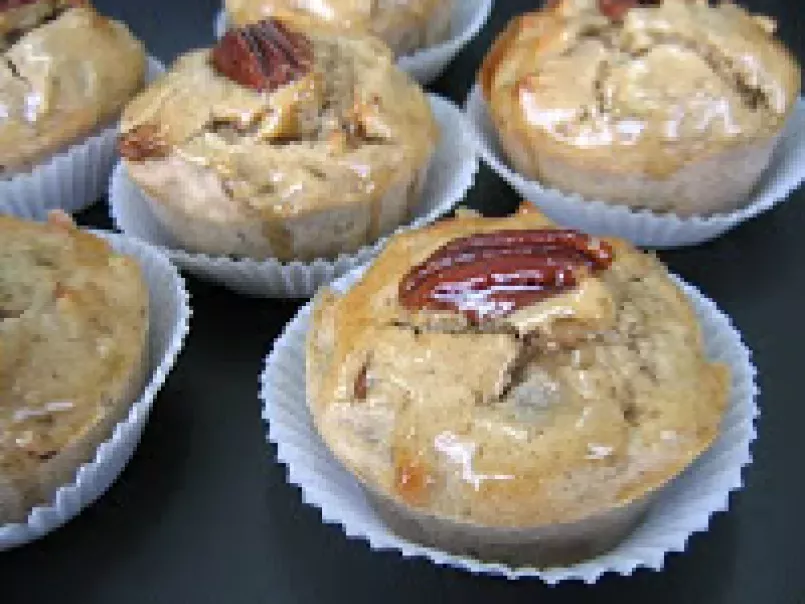 Muffins de Nozes Pecan e Pêra - foto 3