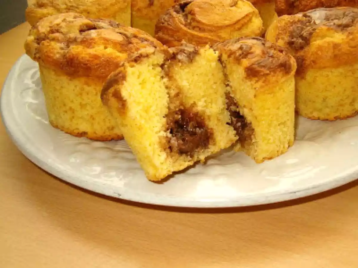 Muffins de nutella