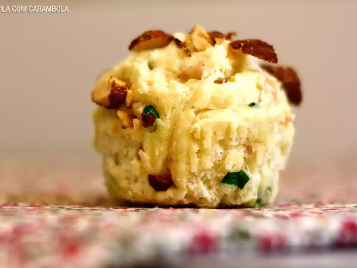 Muffins de peito de peru com amêndoas defumadas - foto 3
