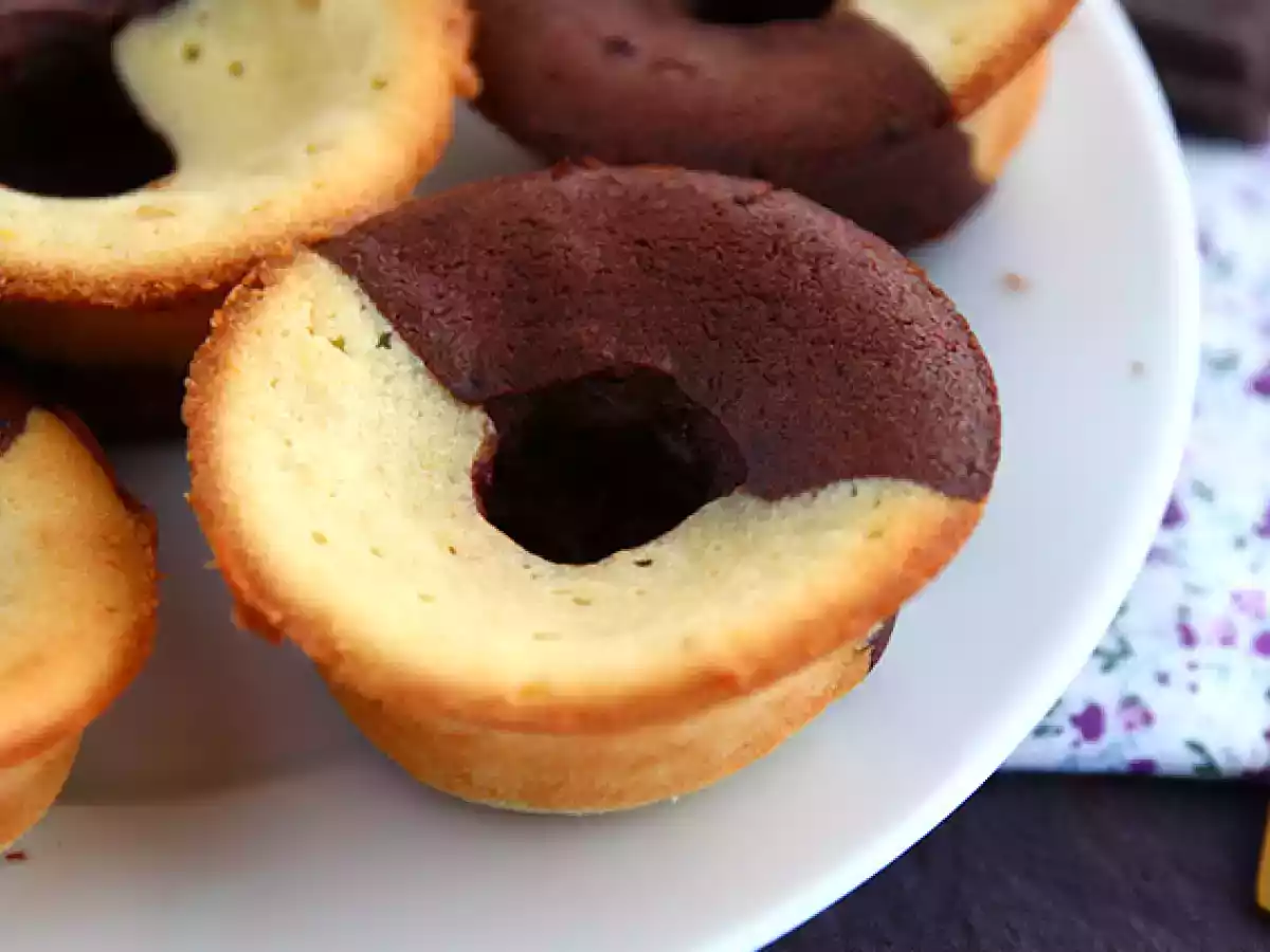 Muffins dois sabores (chocolate e baunilha) - foto 2