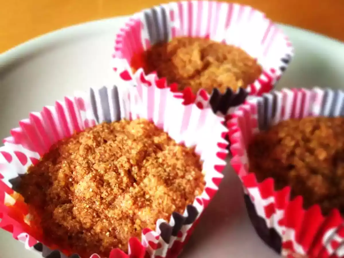 Muffins fit de banana e canela www.ouiouisaudavel.com