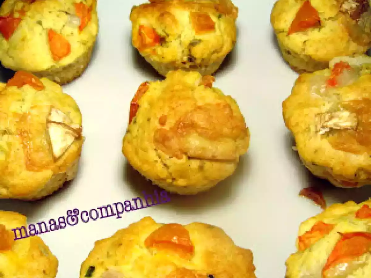 Muffins Salgados de Tomate e Queijo de Cabra (isa) - foto 2