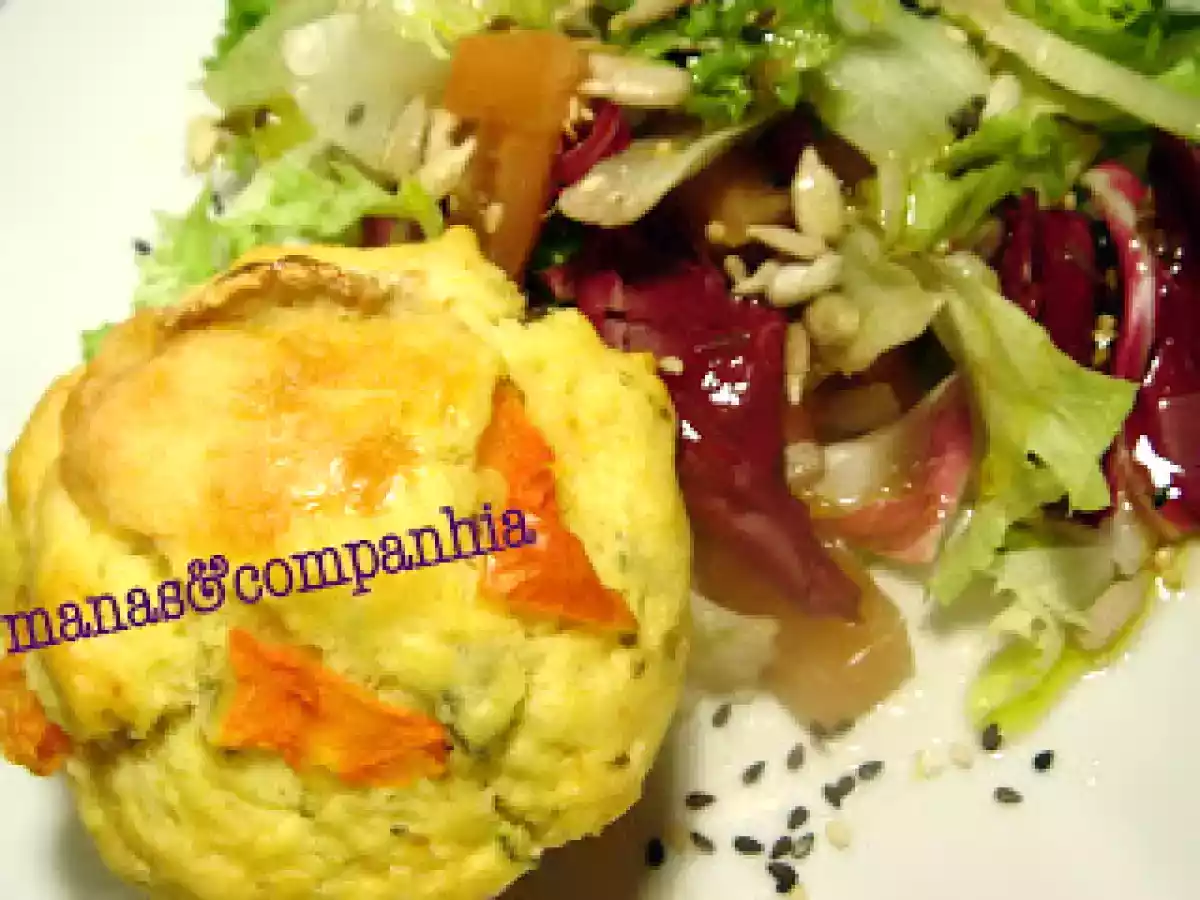 Muffins Salgados de Tomate e Queijo de Cabra (isa) - foto 3