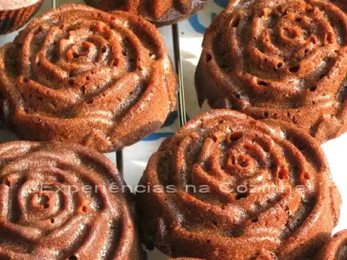 Muffins Vegan de Alfarroba sem ovos