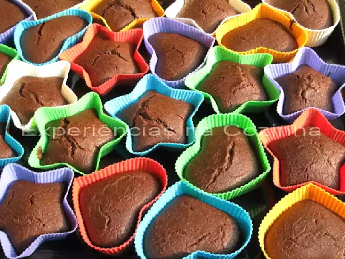 Muffins Vegan de Alfarroba sem ovos - foto 3
