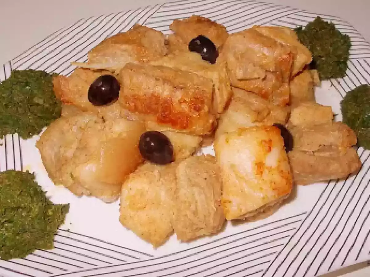 Nacos de Entrecosto no tacho