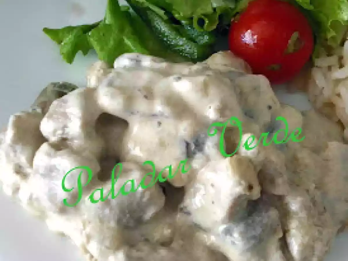 Nacos de Soja com Cogumelos - vegano