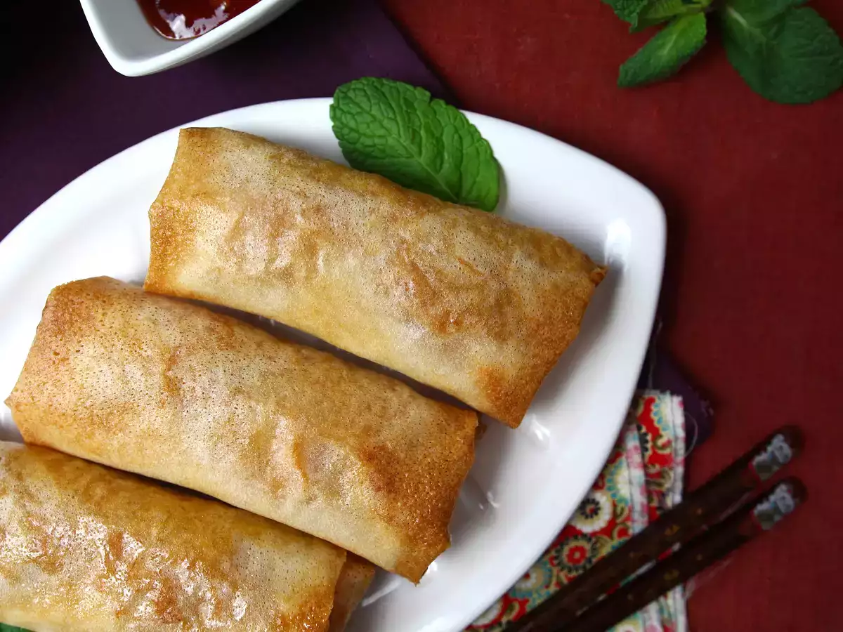 Nems de camarão na Air fryer - foto 2