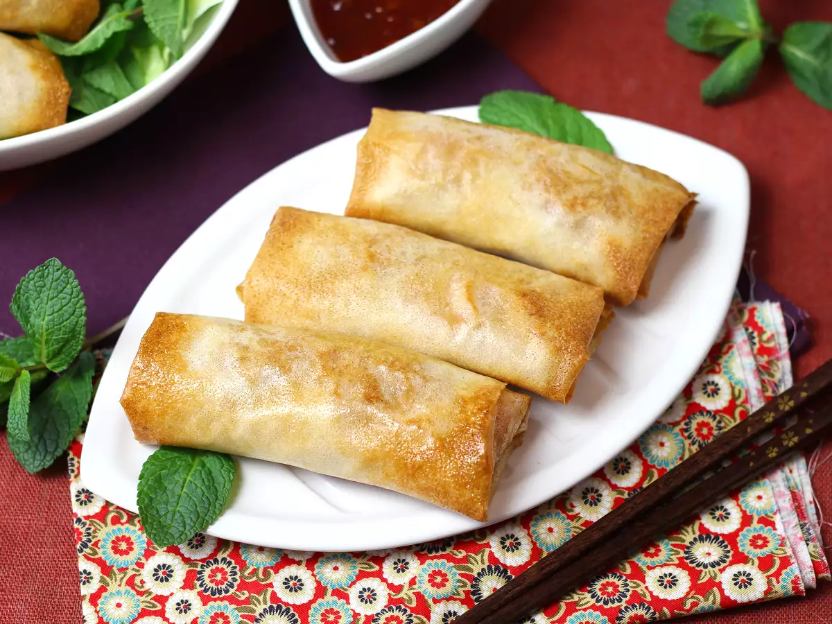 Nems de camarão na Air fryer - foto 4