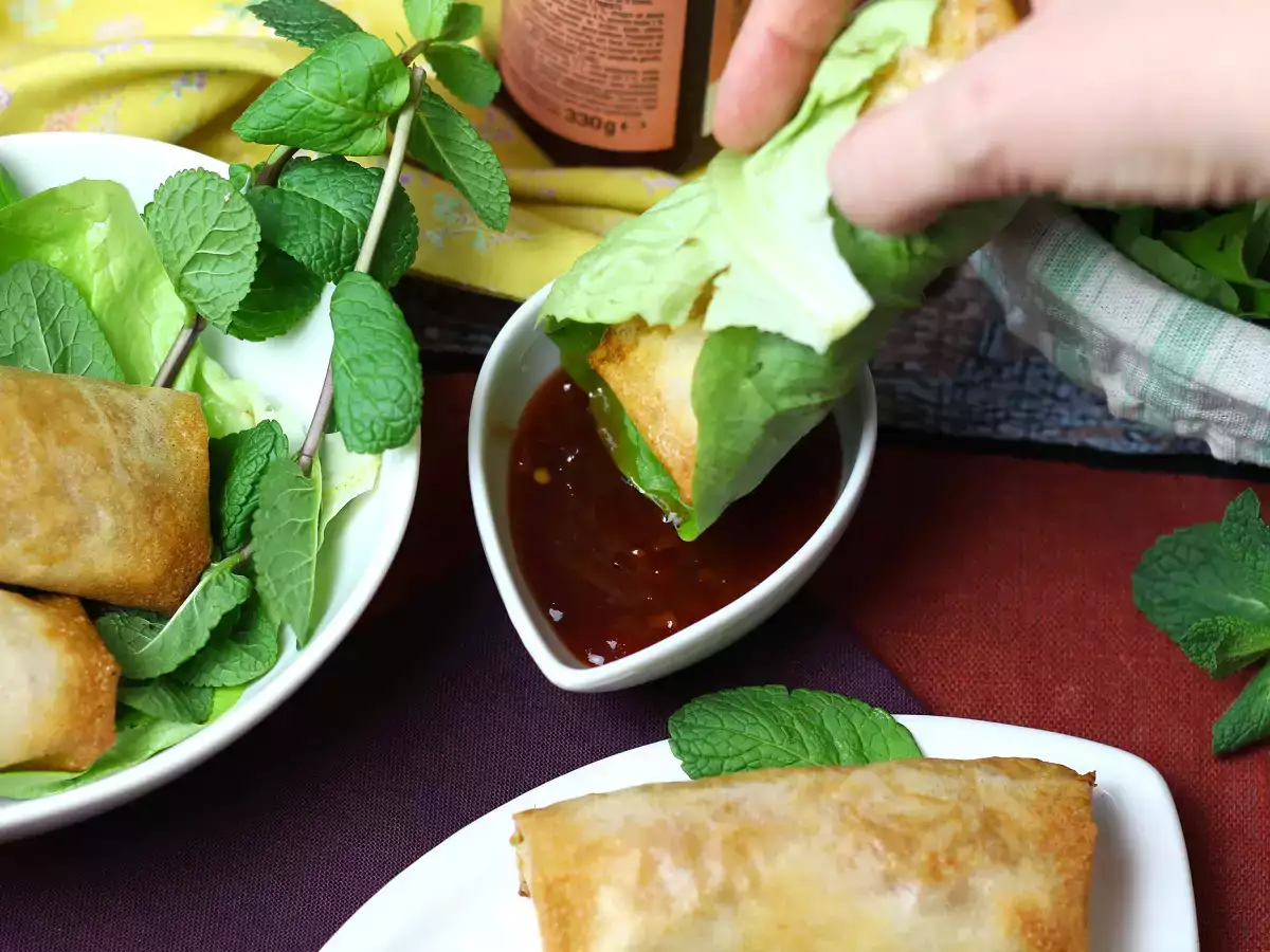 Nems de camarão na Air fryer - foto 6