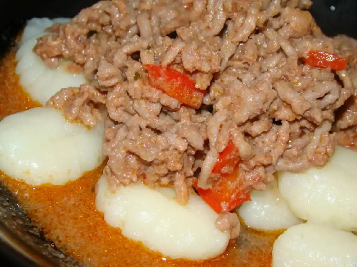 Nhoque com Carne picada - foto 5