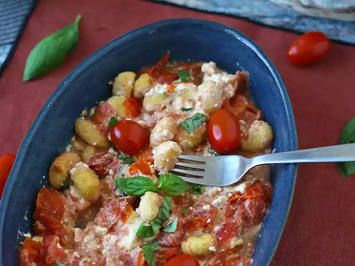Nhoque com queijo feta na Air Fryer: Um prato único, rápido e saboroso para toda a família - foto 2