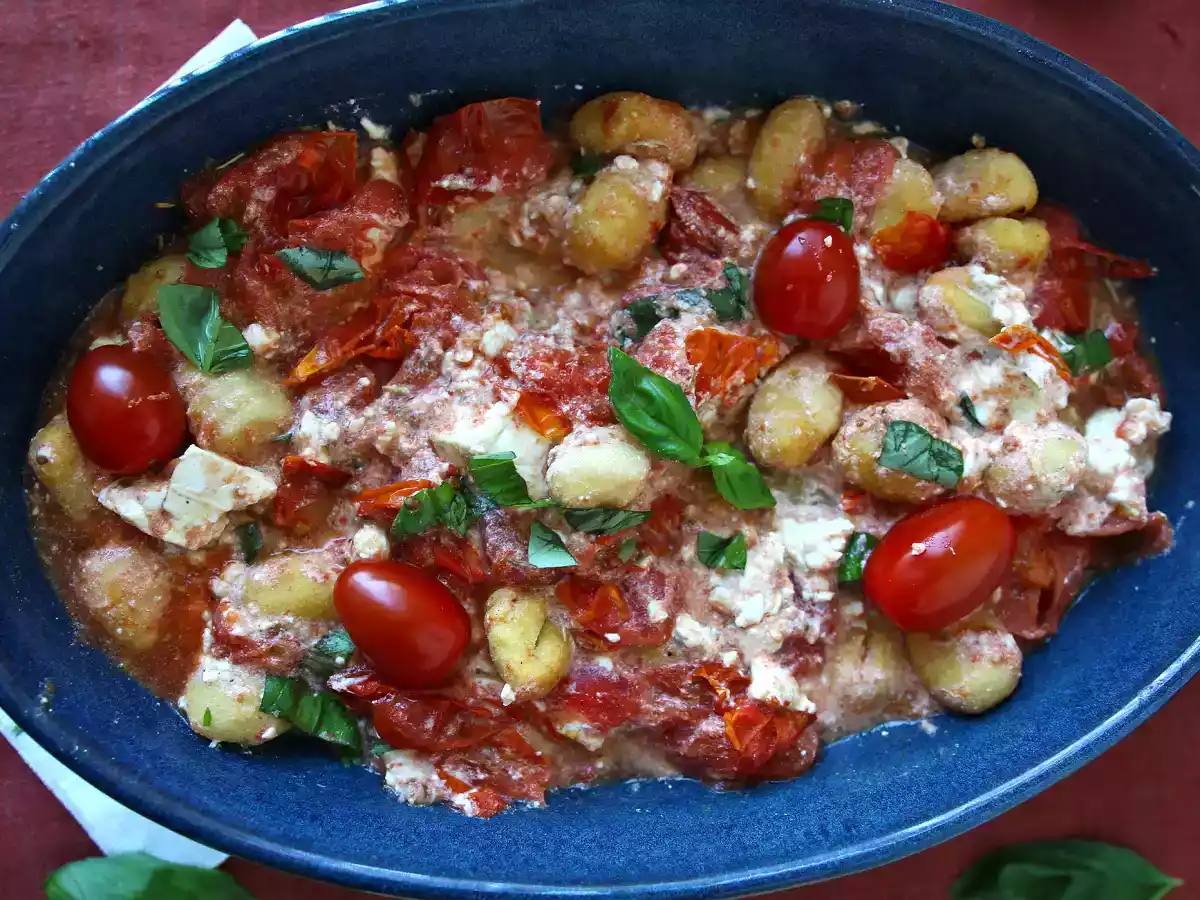 Nhoque com queijo feta na Air Fryer: Um prato único, rápido e saboroso para toda a família - foto 3