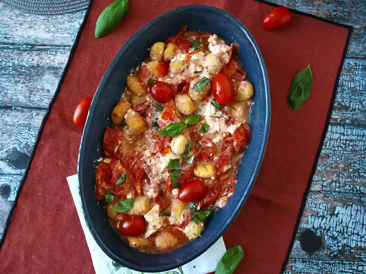 Nhoque com queijo feta na Air Fryer: Um prato único, rápido e saboroso para toda a família - foto 5