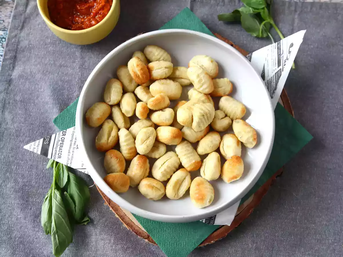Nhoque crocante feito na Air Fryer - foto 3