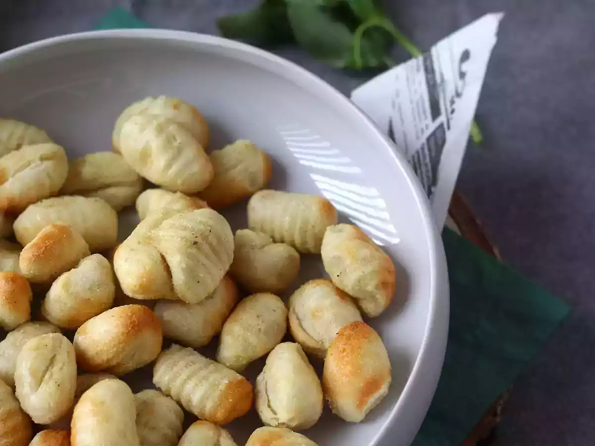 Nhoque crocante feito na Air Fryer - foto 4