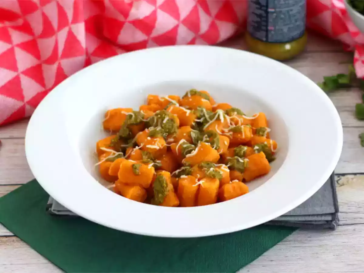 Nhoque de Batata Doce (gnocchi fácil) - foto 2