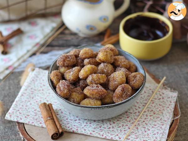 Nhoque doce com sabor de churros feito na Air Fryer - foto 2