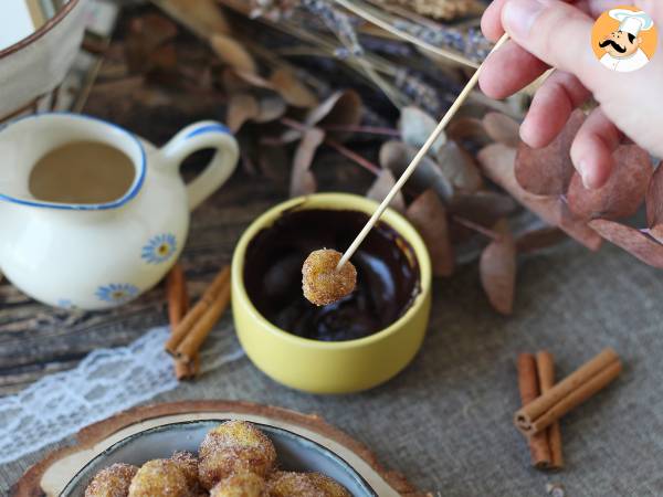 Nhoque doce com sabor de churros feito na Air Fryer - foto 3