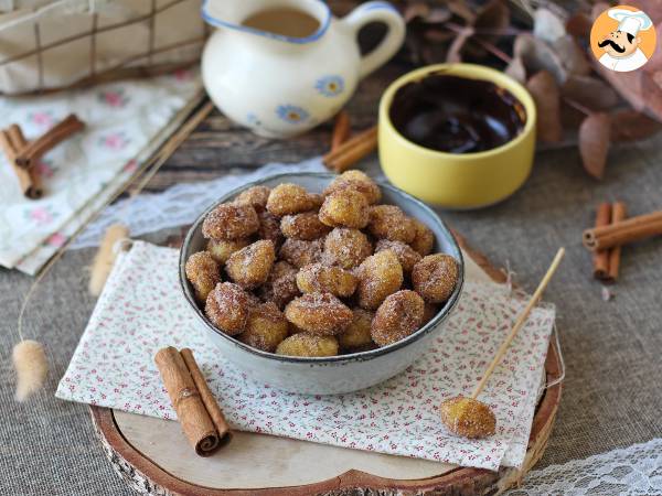 Nhoque doce com sabor de churros feito na Air Fryer - foto 4