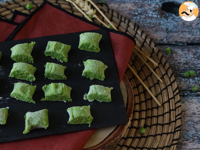 Nhoque vegano feito com ervilha e sem ovo - foto 2