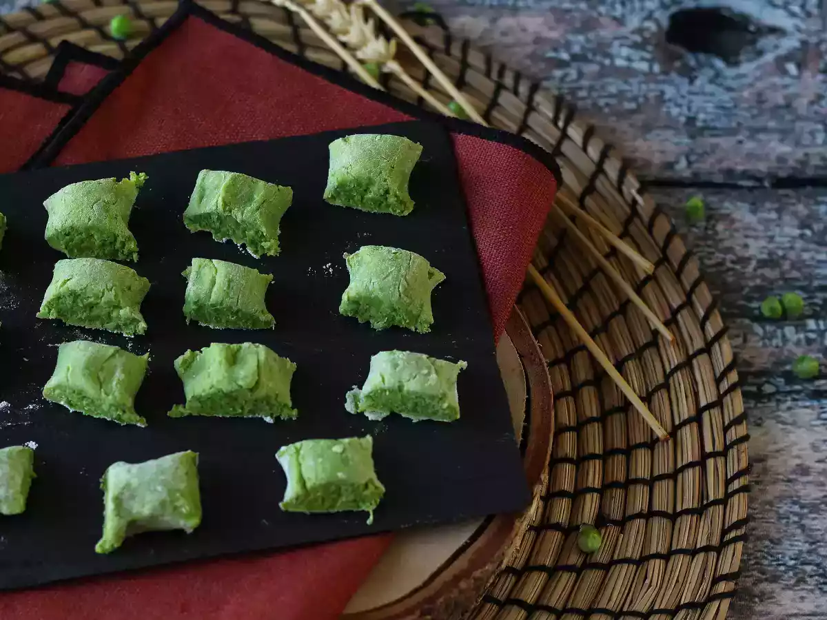 Nhoque vegano feito com ervilha e sem ovo - foto 2