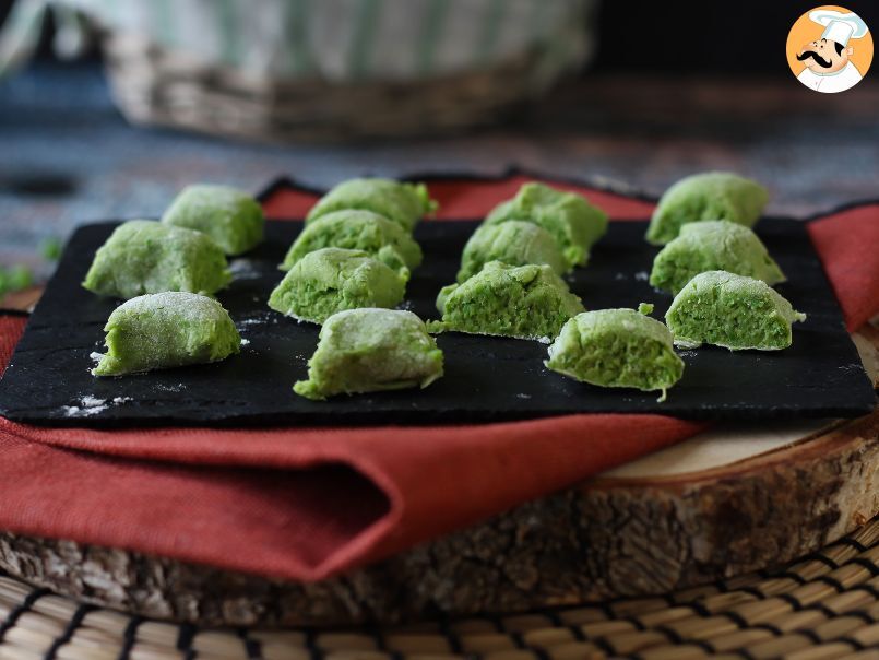 Nhoque vegano feito com ervilha e sem ovo - foto 3