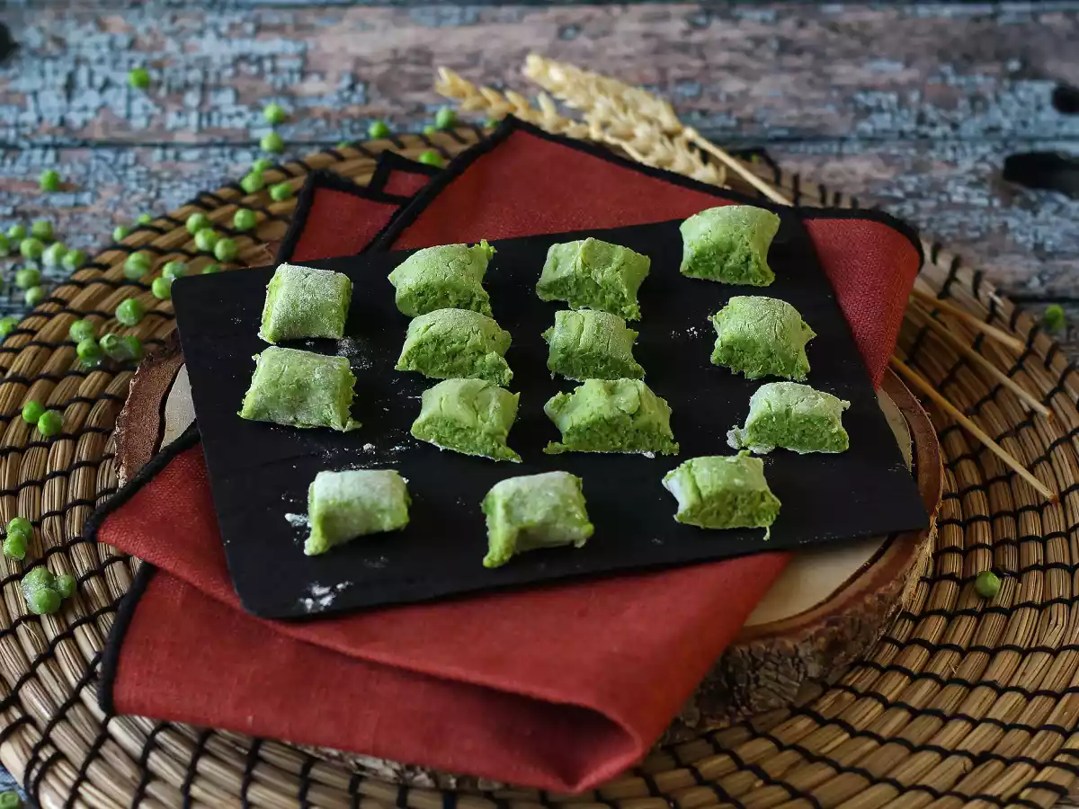 Nhoque vegano feito com ervilha e sem ovo - foto 4