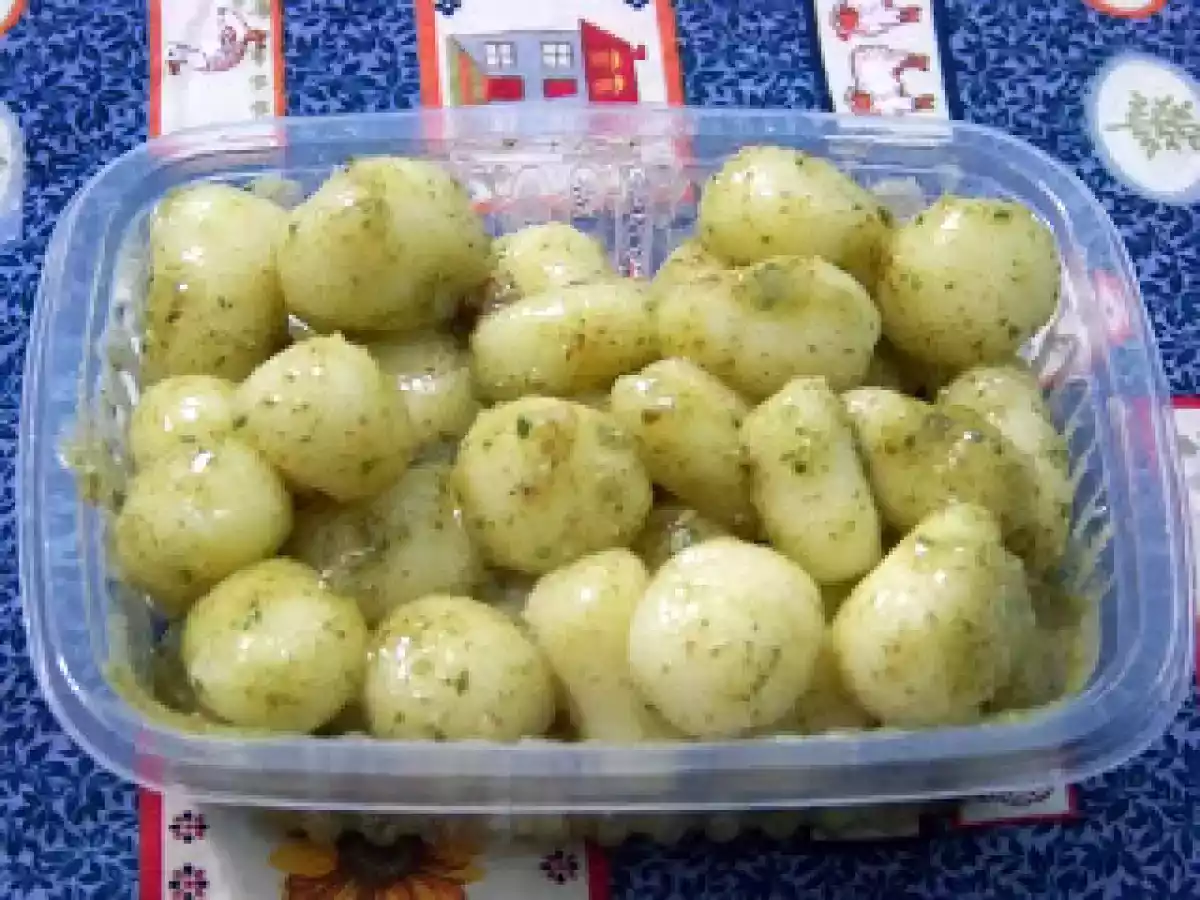 Nhoques Sem Glúten ao Molho Pesto