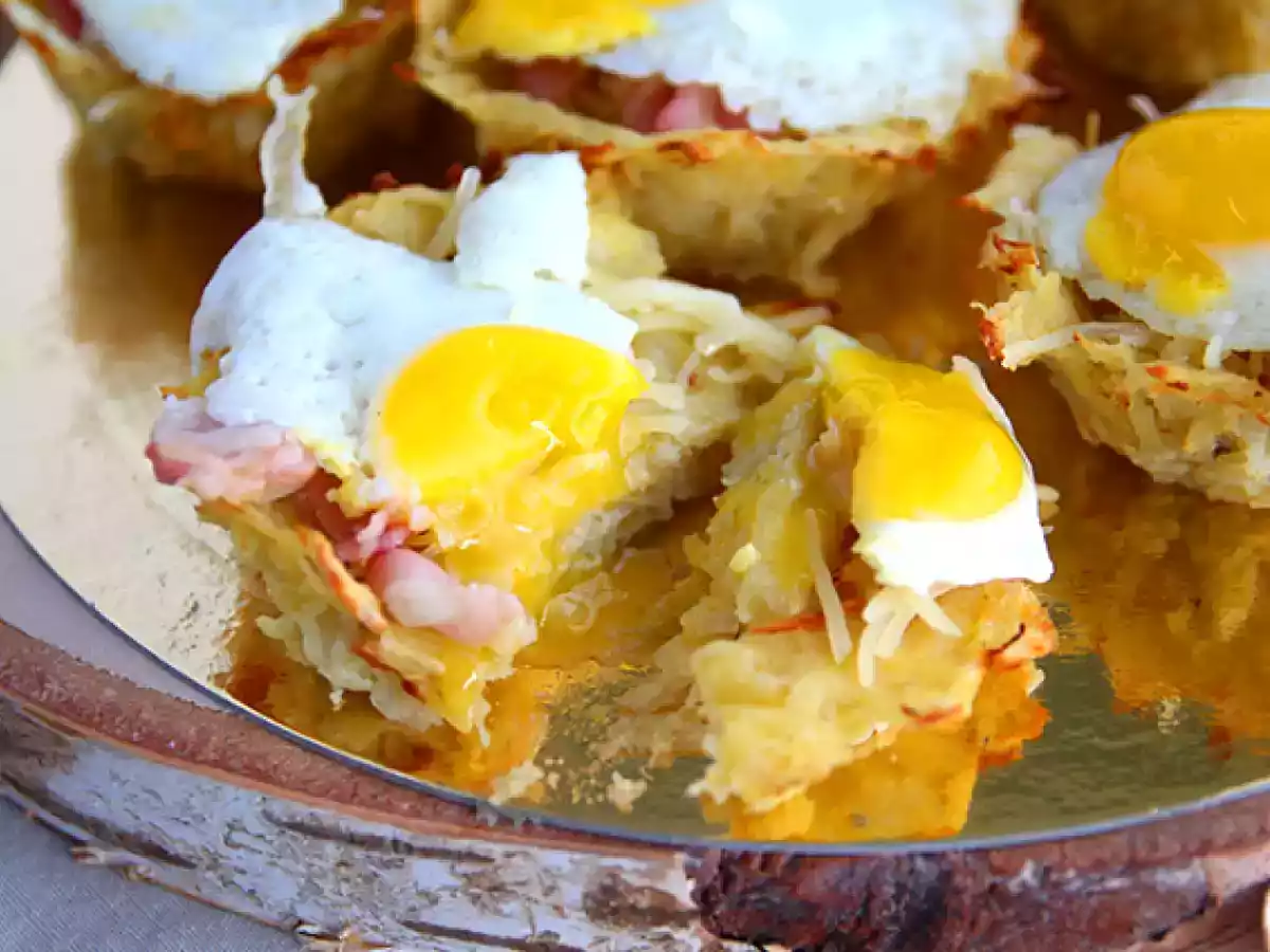 Ninho de Páscoa (feito com batatas) - foto 4
