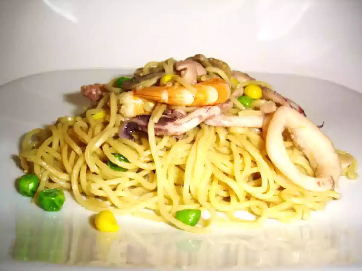 Noodles com Lulas e Gambas - foto 5