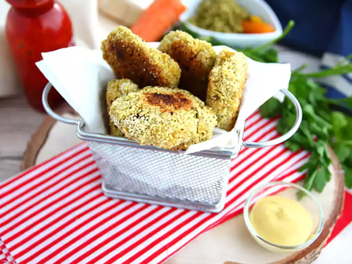 Nuggets de frango, ervilha e cenoura - foto 4