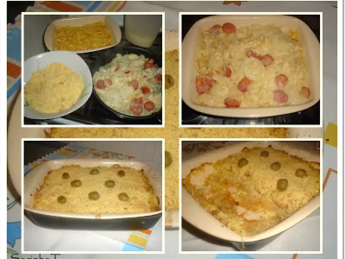 O Bacalhau com Broa e Bechamel