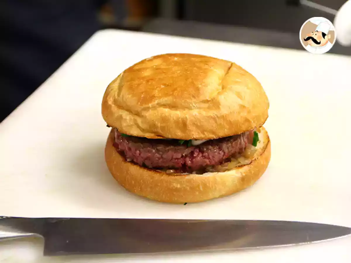 O Cheeseburger do Restaurante Edmond