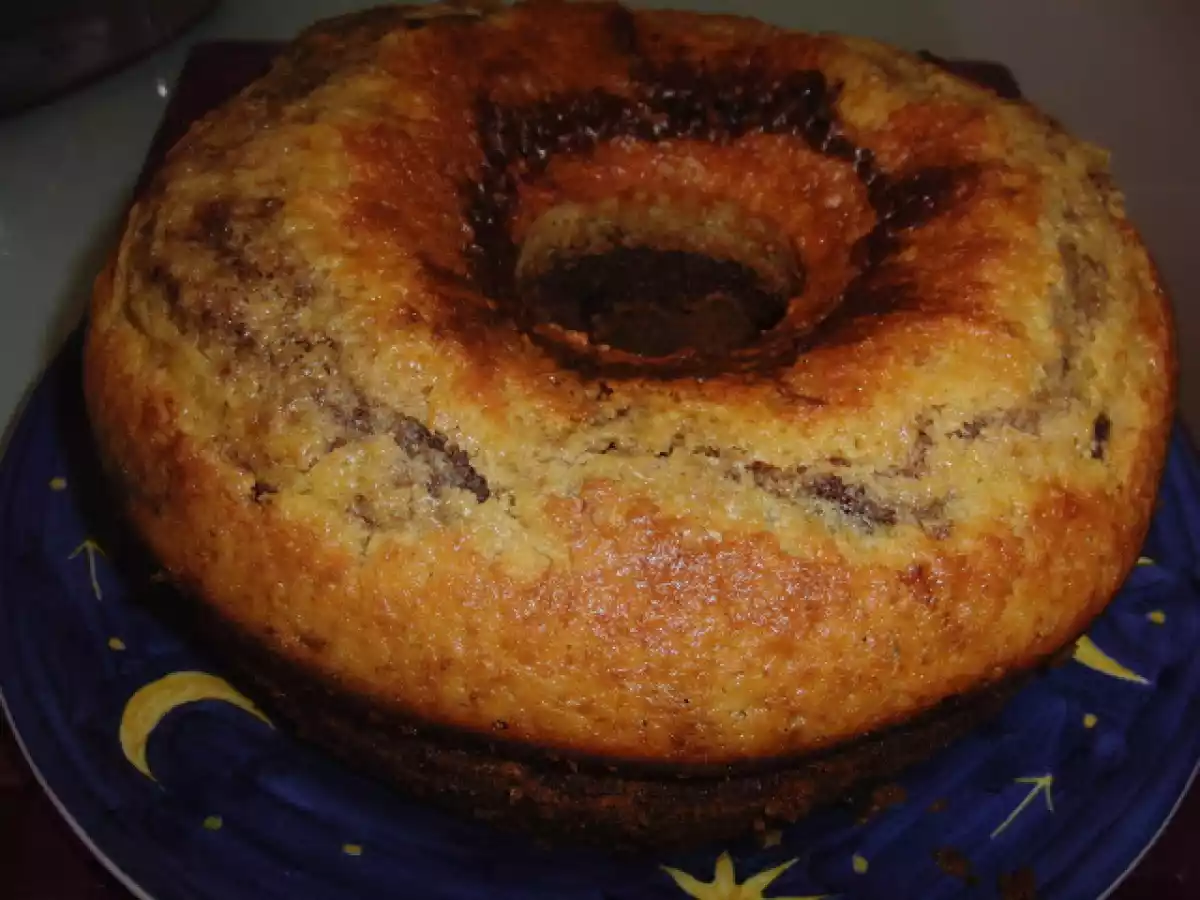 O melhor bolo de mármore que já comi...
