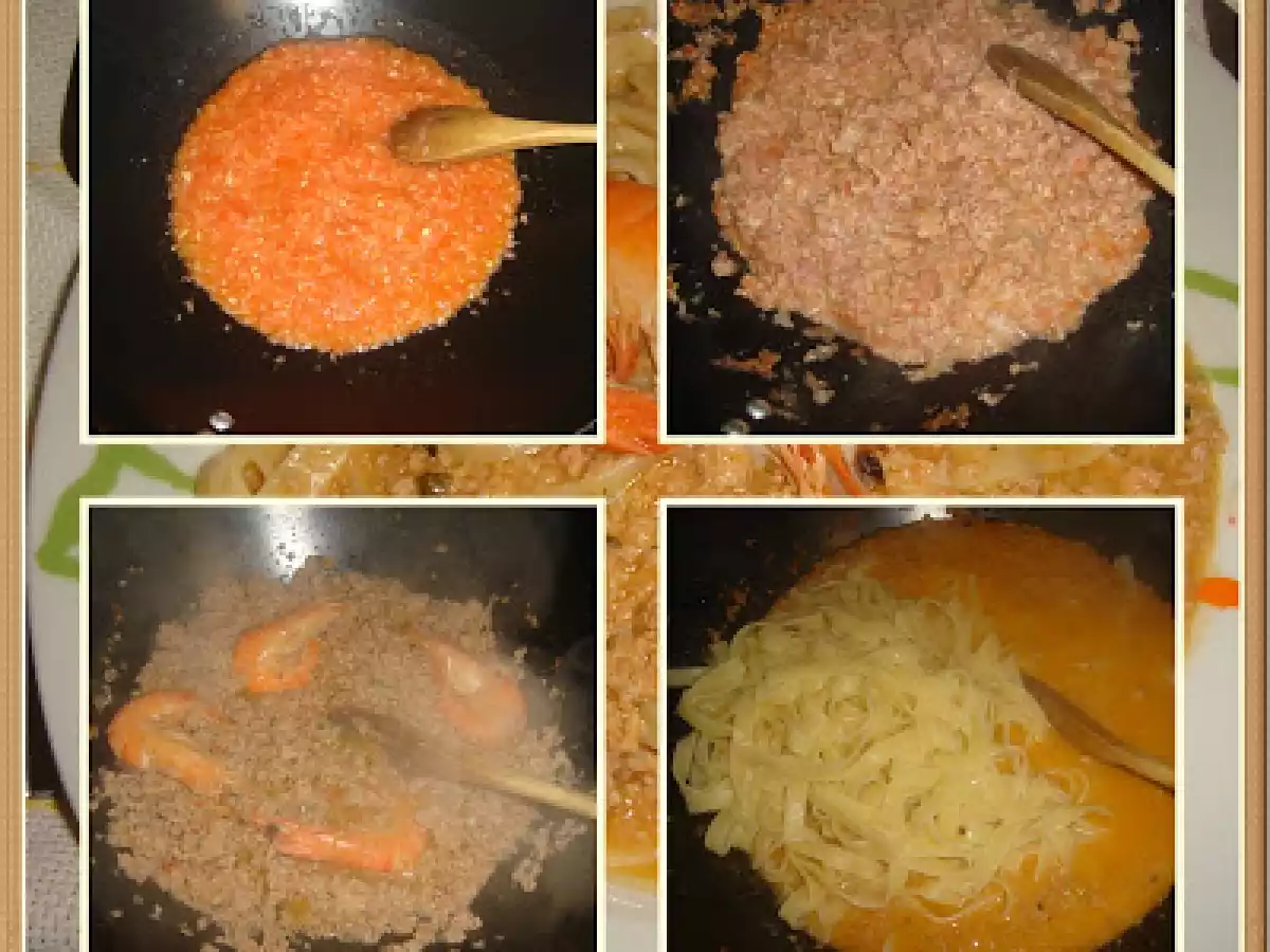 O Tagliatelle Nido com Carne no Mar - foto 2
