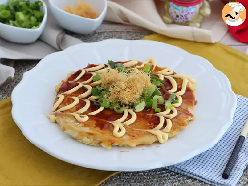 Okonomiyaki - Omelete japonesa