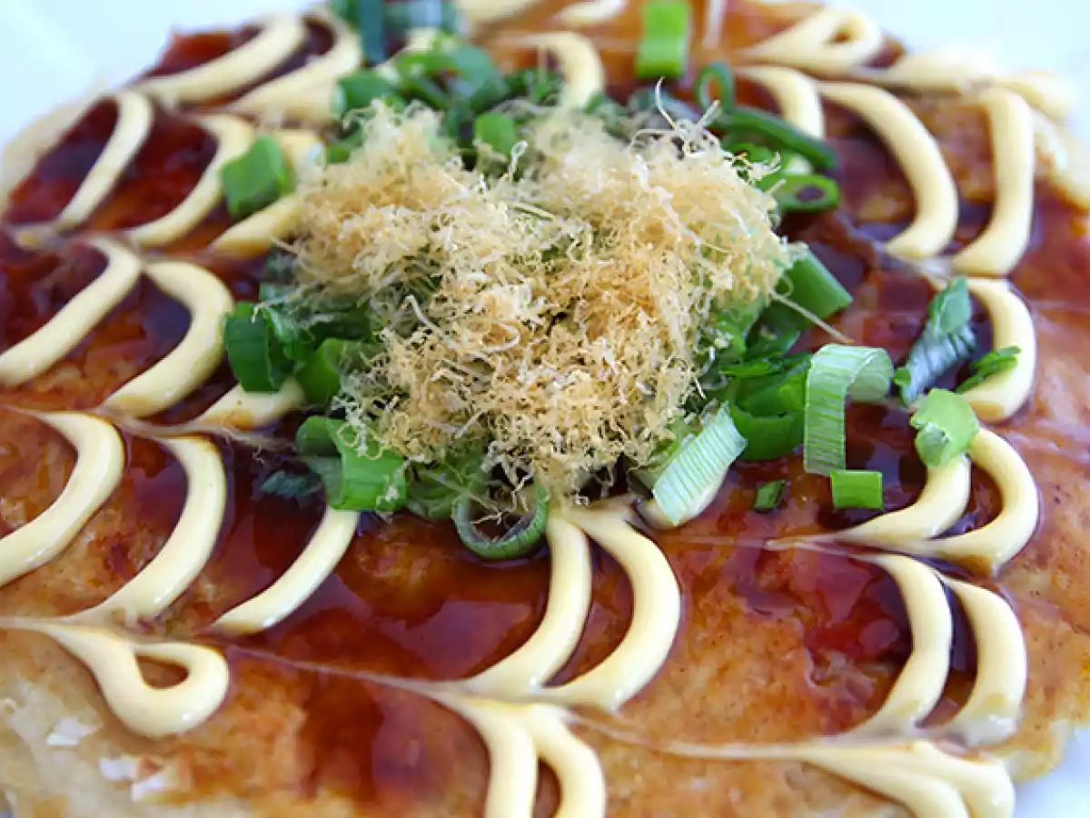 Okonomiyaki - Omelete japonesa - foto 2