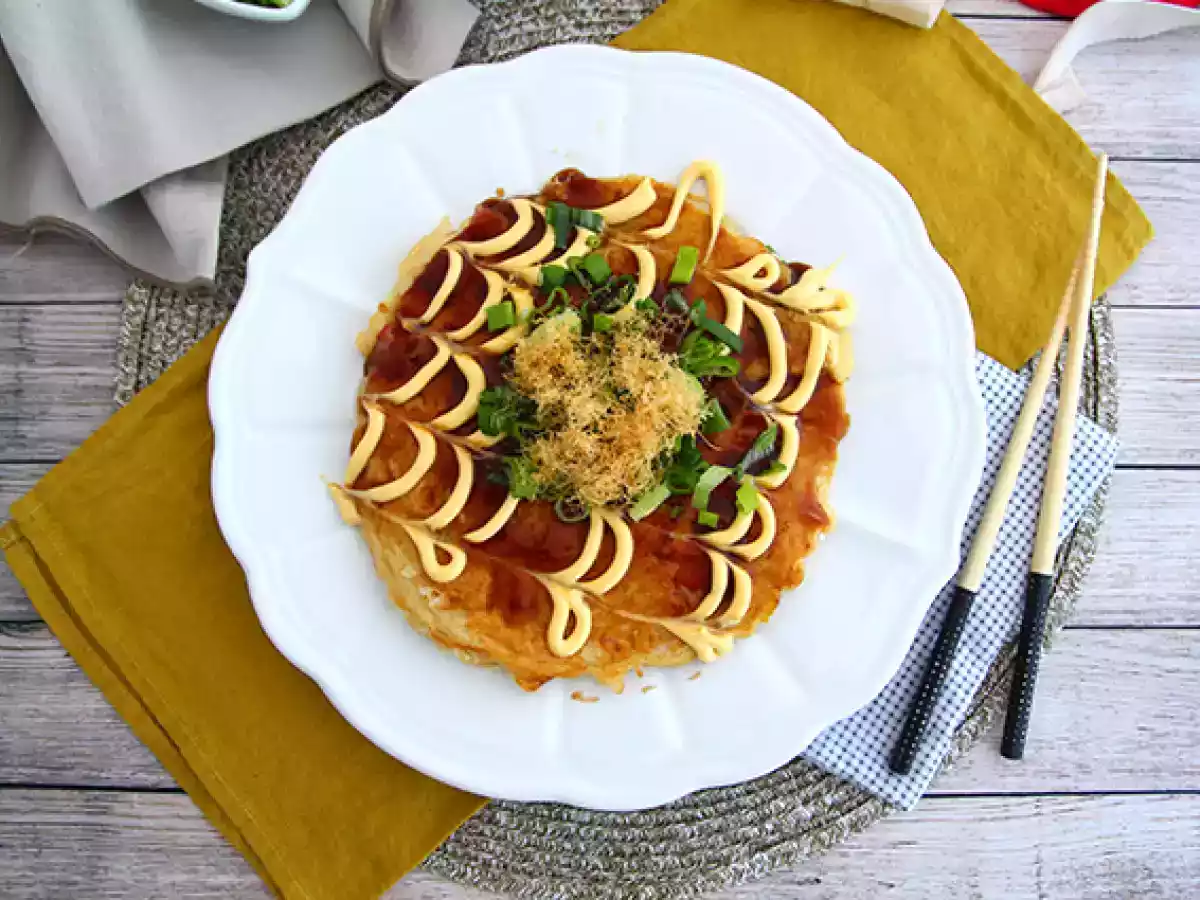 Okonomiyaki - Omelete japonesa - foto 3